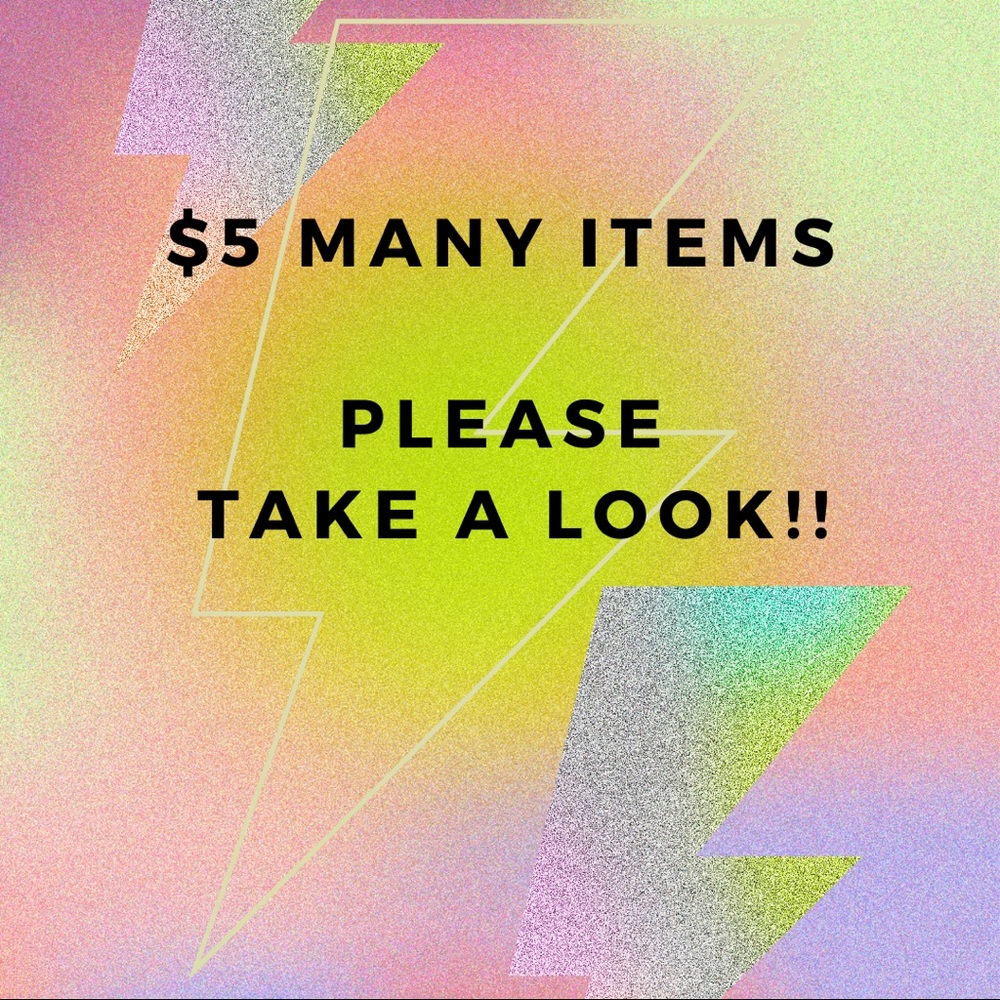 $5 many items